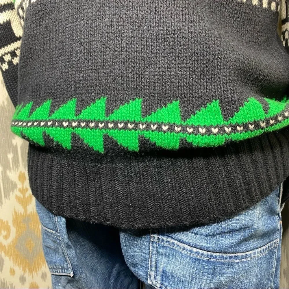 Polo Ralph Lauren Unisex Multi Geometric Shawl Collar Apres Ski Sweater - Picture 14 of 16